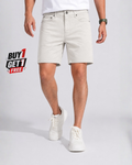 Men's Straight Woven Textured Shorts