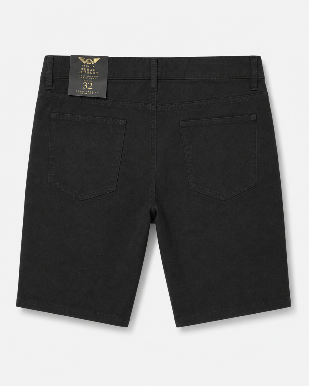 Men's Straight Woven Textured Shorts