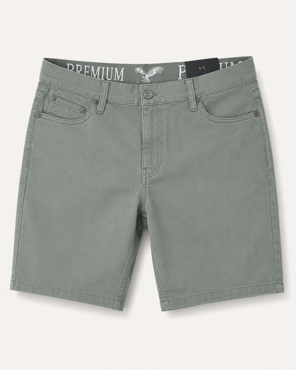 Men's Straight Woven Textured Shorts