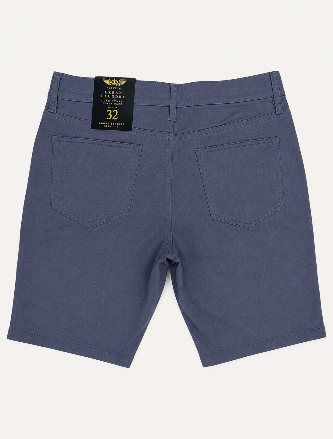 Men's Straight Woven Textured Shorts