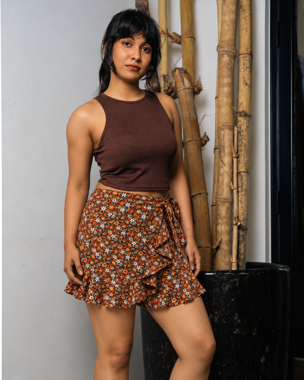 Floral Layered Skirt