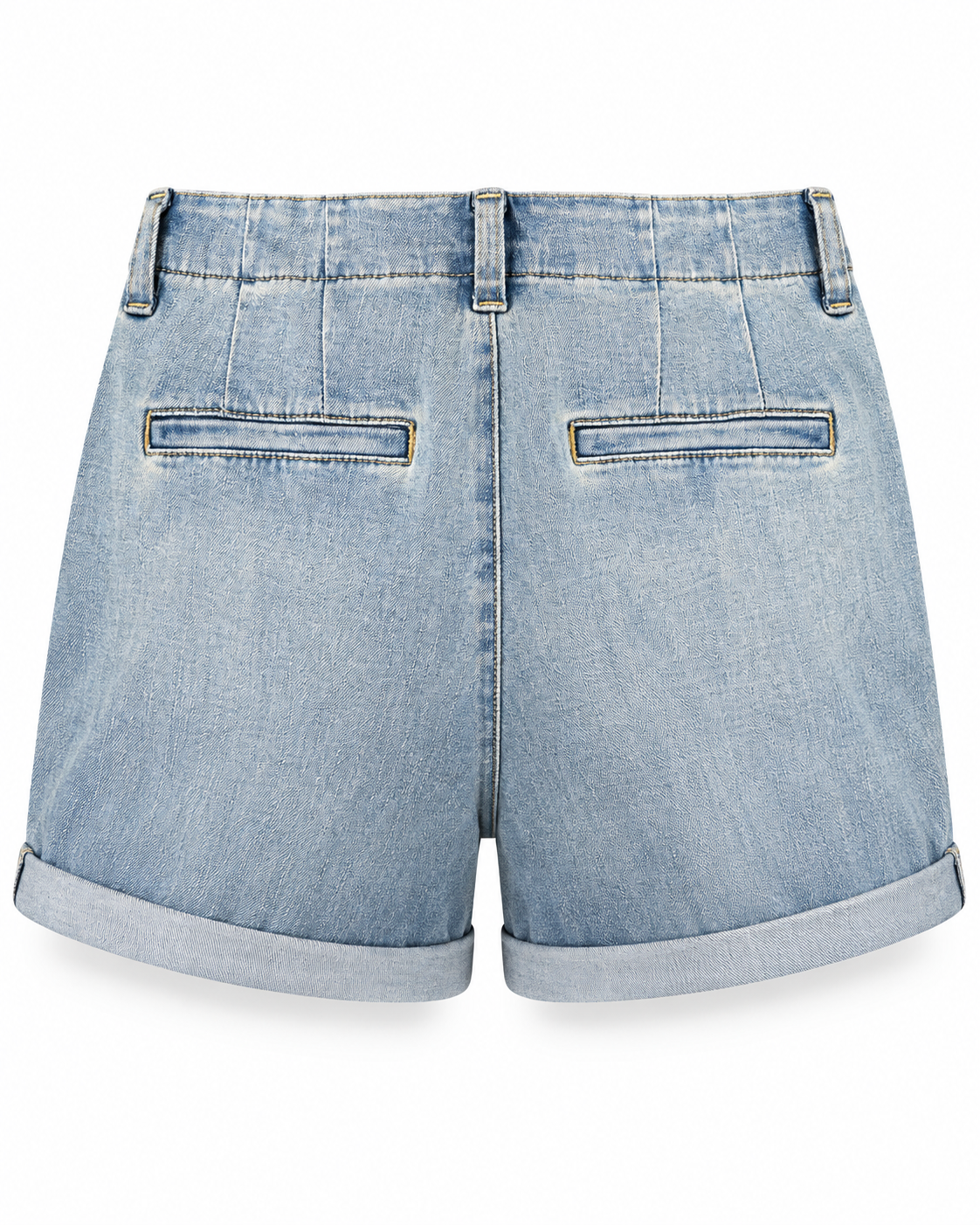 Classic Light Wash Denim Shorts