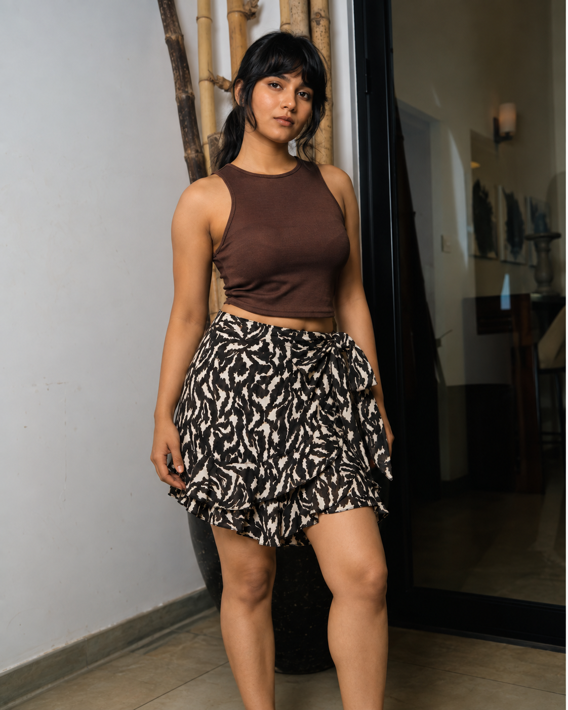 Floral Layered Skirt