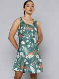 Tropical Print Tank Top