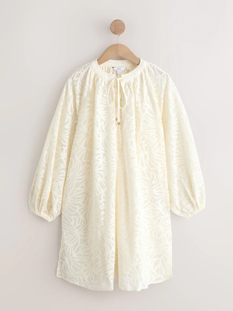Cream Beach Kaftan