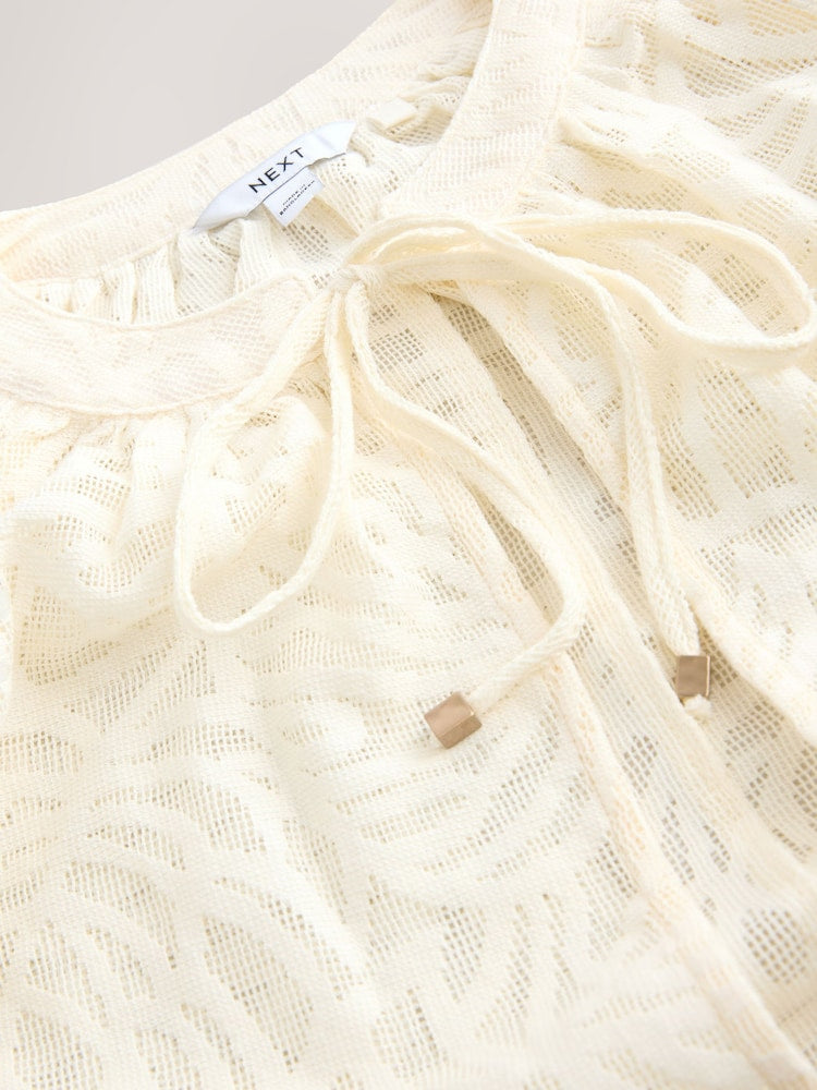 Cream Beach Kaftan